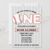 Onze kleine sloebber draait een honkbalthema om kaart (Voorkant)