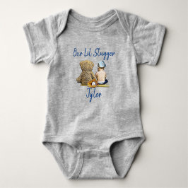 Onze Kleine Slogger Persoonlijke Baby Jongen Romper