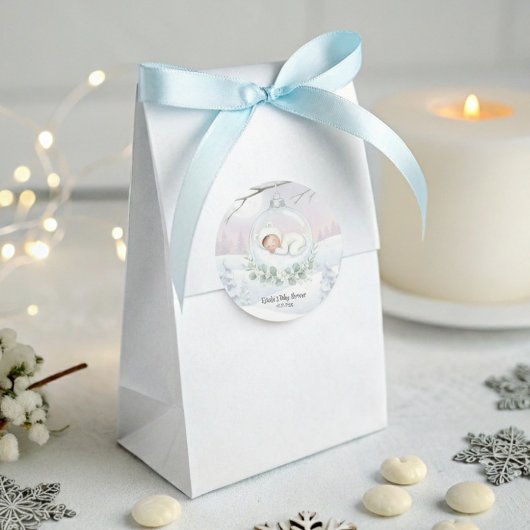 Onze Kleine Sneeuwbaby is op komst Winter Zegel