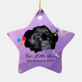Onze Kleine Ster Baby Echografie Keramisch Ornament (Voorkant)
