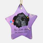 Onze Kleine Ster Baby Echografie Keramisch Ornament (Links)