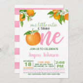 Onze kleine stropdas draait om één uitnodiging - P (Voorkant / Achterkant)