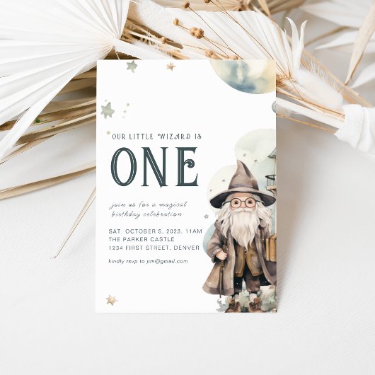 Onze kleine tovenaar is er een kaart