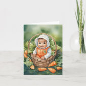 Onze kleine tuin verrukking is het draaien van een kaart (Voorkant)