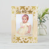 Onze Kleine Uitnodiging van de Foto van de Ster (Staand voorkant)