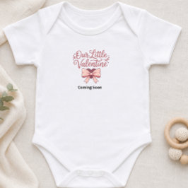 Onze Kleine Valentijn Zwangerschapsaankondiging Romper