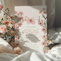 Onze Kleine Vlinder Roze Meisjes 1e Verjaardag