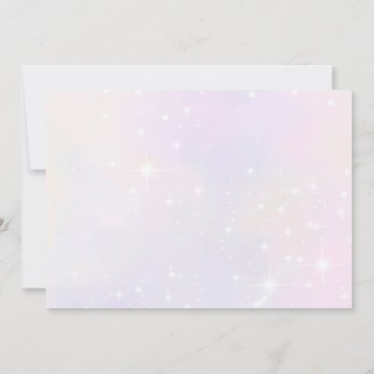 Onze Kleine Vlinder Roze Meisjes Verjaardag Foto Kaart (Achterkant)