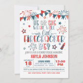 Onze kleine voetzoeker Gender onthullen Baby showe Kaart (Voorkant)