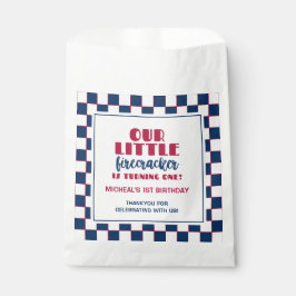 Onze kleine voetzoeker is één verjaardag aan het w bedankzakje