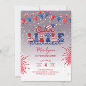 Onze kleine voetzoeker Lila 1e verjaardagsfeestje Kaart (Voorkant)