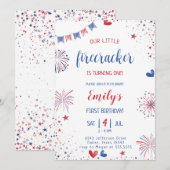 Onze kleine voetzoeker verjaardag kaart (Voorkant / Achterkant)