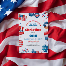 Onze kleine voetzoeker verjaardagsfeestje kaart