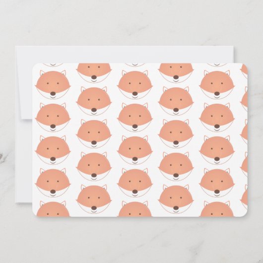 Onze kleine vos draait twee tweede kinderen om de  kaart (Achterkant)