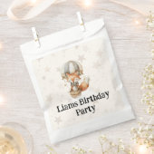 Onze kleine vos verjaardagsfeestje gunst zakken bedankzakje (Geknipt)