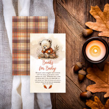 Onze Kleine Welp Baby Shower Boeken voor Baby Kaar