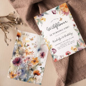 Onze Kleine Wilde Bloem 1e Verjaardag Kaart