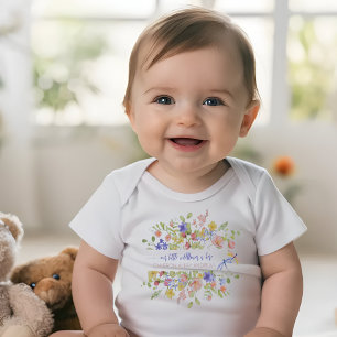 Onze Kleine Wilde Bloem Is Hier Gepersonaliseerd Romper
