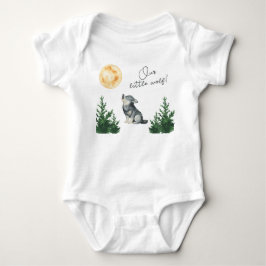 Onze Kleine Wolf Baby Shower Romper