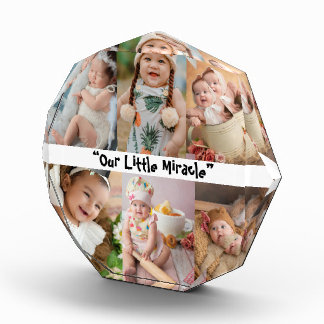 Onze Kleine Wonder Baby Foto Blok | 6 Foto's