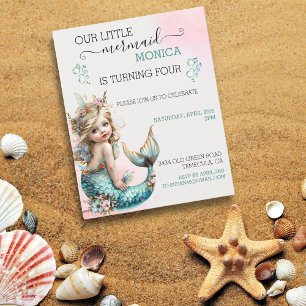 Onze kleine zeemeermin verjaardag