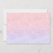 Onze kleine zeemeermin verjaardag foto kaart (Achterkant)