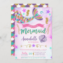 Onze kleine zeemeermin verjaardag