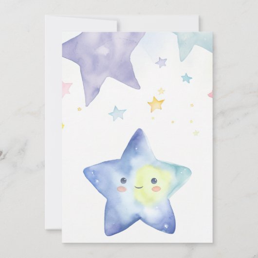 Onze Kleine Zegen Geboorteaankondiging Kaart (Achterkant)