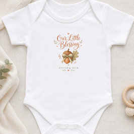 Onze Kleine Zegen Thanksgiving Zwangerschap Romper