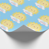 Onze kleine zon cadeaupapier (Hoek)