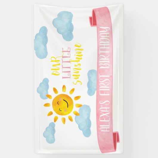 Onze kleine zondendagse banner (Verticaal)