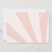 Onze Kleine Zonneschijn 1e Verjaardag Regenboog Fo Kaart (Achterkant)