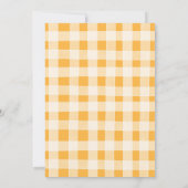 Onze Kleine Zonneschijn 1e Verjaardagsfeestuitnodi Kaart (Achterkant)