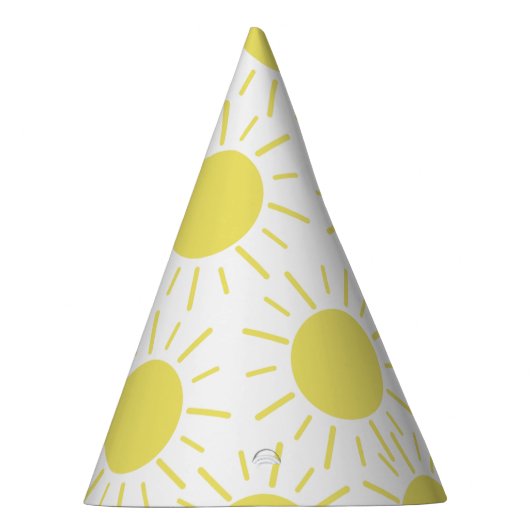 Onze kleine zonneschijn 1ste verjaardag feesthoedjes (Rechts)