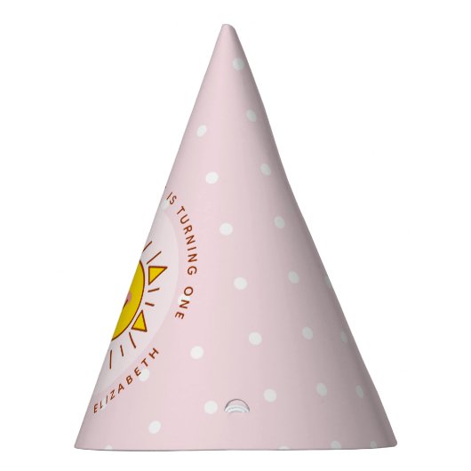 Onze kleine zonneschijn draait een meisje verjaard feesthoedjes (Rechts)