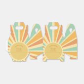 Onze kleine zonneschijn grote zon met roggen verja bedankdoosjes (Uitgevouwen)