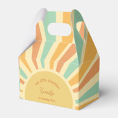 Onze kleine zonneschijn grote zon met roggen verja bedankdoosjes (Voorkant Zijde)