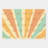 Onze kleine zonneschijn grote zon met roggen verja inpakpapier vel (Voorkant 2)