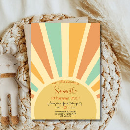 Onze kleine zonneschijn grote zon met roggen verja kaart