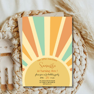 Onze kleine zonneschijn grote zon met roggen verja kaart