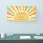 Onze kleine zonneschijn grote zon met roggen verja spandoek (Beurs)