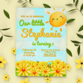 Onze Kleine Zonneschijn - Lente Uitnodiging