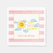 Onze Kleine Zonneschijn Servet - Custom (Voorkant)