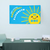 Onze kleine zonneschijn spandoek (Beurs)