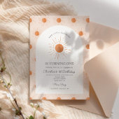 Onze Kleine Zonneschijn Sun Retro Minimal 1e Verja Kaart