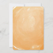 Onze kleine zonneschijn wordt 1, 1e verjaardag kaart (Achterkant)