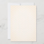 Onze kleine zonneschijn, zon, Stippen uitnodiging (Achterkant)