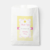 Onze kleine zonneschijndag bedankzakje (Voorkant)