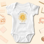 Onze kleine zonnestraal romper