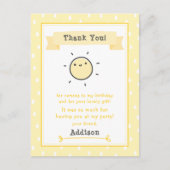 Onze kleine zonnige kinderen van afgelopen dag Dan Briefkaart (Voorkant)